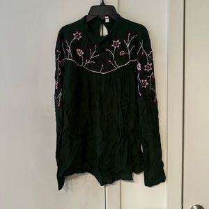 PARKER EMBROIDERED BLOUSE